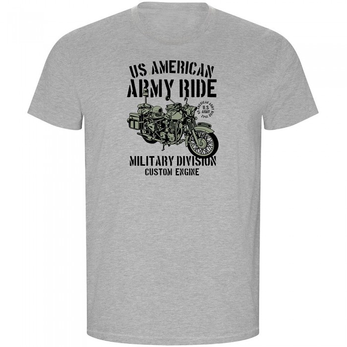 [해외]KRUSKIS Army Ride 반팔 티셔츠 9141215708 Heather Grey