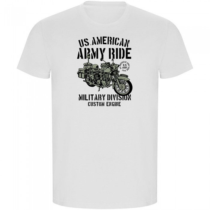 [해외]KRUSKIS Army Ride 반팔 티셔츠 9141215716 White