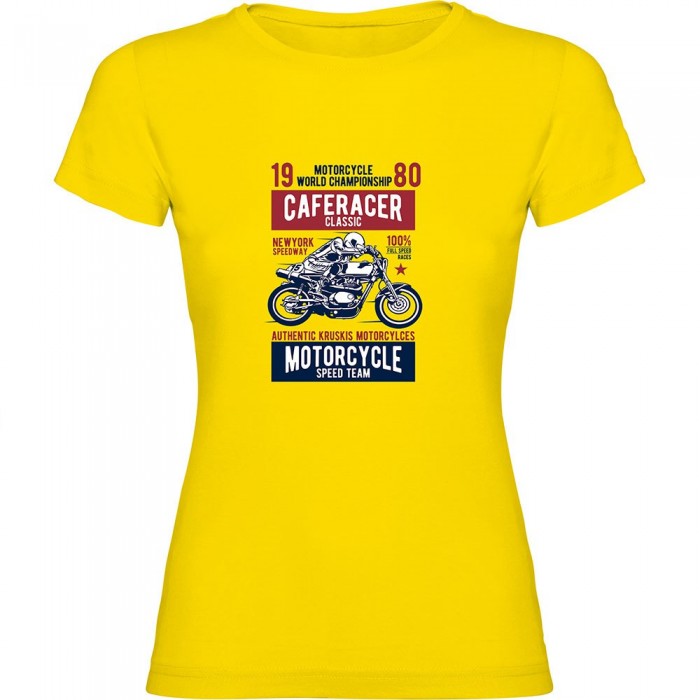 [해외]KRUSKIS Speed 팀 반팔 티셔츠 9141215988 Yellow