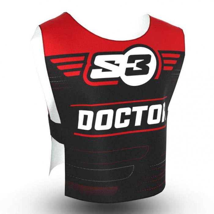 [해외]S3 PARTS Doctor 조끼 2 단위 9140928265 Red / Black