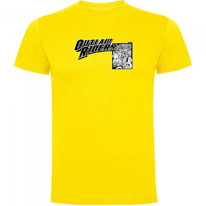 [해외]KRUSKIS Outlaw Riders 반팔 티셔츠 9141048426 Yellow