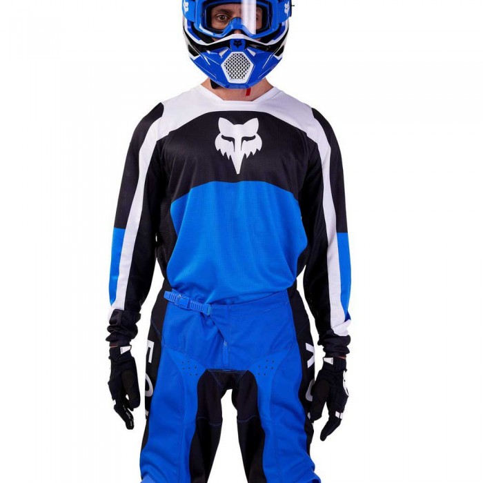 [해외]FOX RACING MX 180 Nitro 긴팔 티셔츠 9141212364 Blue