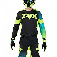 [해외]FOX RACING MX 360 Streak 긴팔 티셔츠 9141212396 Black / Yellow