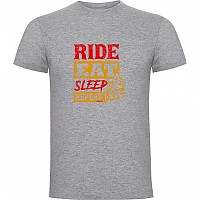 [해외]KRUSKIS Ride Eat Sleep Repeat 반팔 티셔츠 9141155687 Heather Grey
