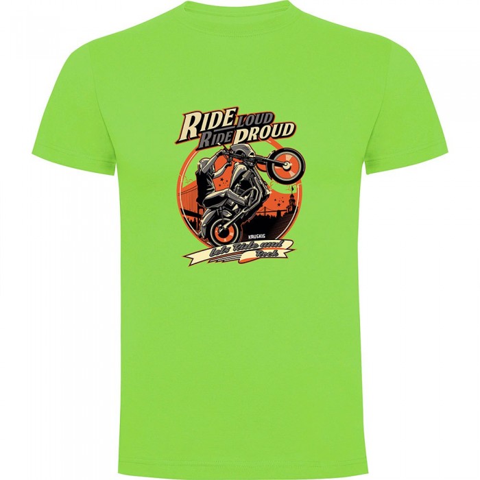 [해외]KRUSKIS Ride Loud 반팔 티셔츠 9141155746 Light Green
