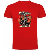 [해외]KRUSKIS Ride Loud 반팔 티셔츠 9141155748 Red