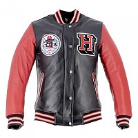 [해외]HELSTONS Student 가죽 자켓 9140941679 Black / Red