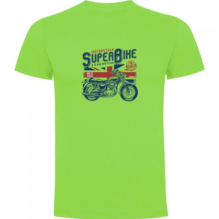 [해외]KRUSKIS Super Bike 반팔 티셔츠 9141155979 Light Green