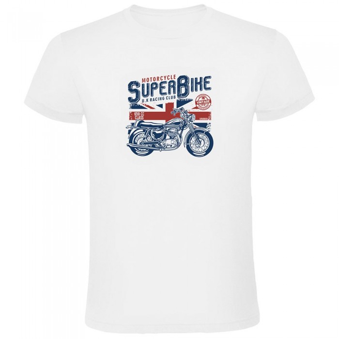 [해외]KRUSKIS Super Bike 반팔 티셔츠 9141155985 White