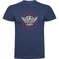 [해외]KRUSKIS Wings Of Road 반팔 티셔츠 9141156062 Denim Blue