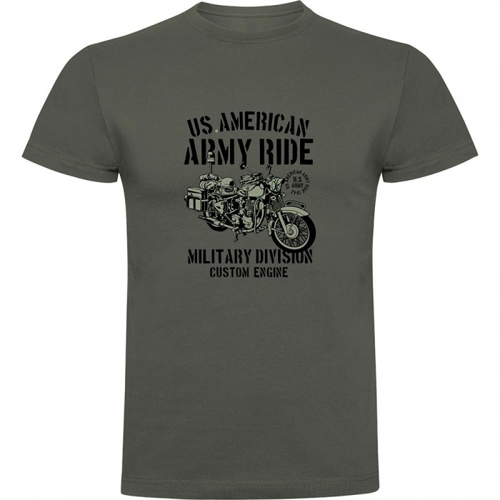 [해외]KRUSKIS Army Ride 반팔 티셔츠 9141215703 Dark Army Green
