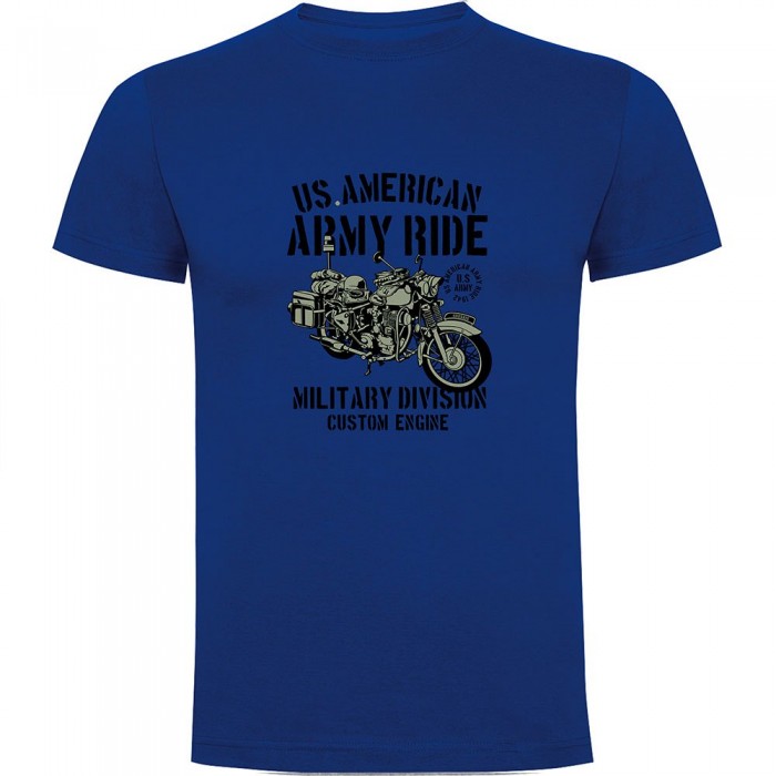 [해외]KRUSKIS Army Ride 반팔 티셔츠 9141215714 Royal Blue
