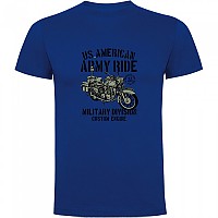 [해외]KRUSKIS Army Ride 반팔 티셔츠 9141215714 Royal Blue