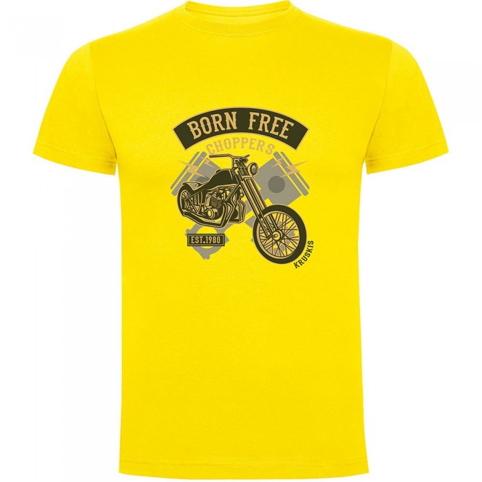 [해외]KRUSKIS Born Free 반팔 티셔츠 9141215771 Yellow