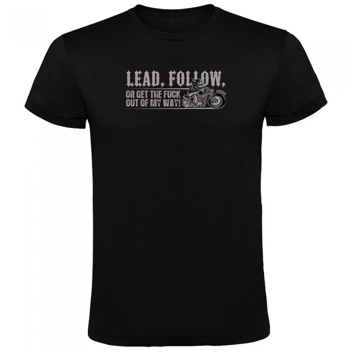 [해외]KRUSKIS Lead Follow 반팔 티셔츠 9141048207 Black