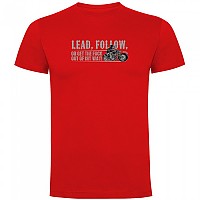 [해외]KRUSKIS Lead Follow 반팔 티셔츠 9141048217 Red