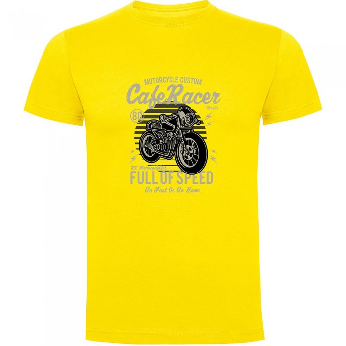[해외]KRUSKIS Go Fast or Go Home 반팔 티셔츠 9141215879 Yellow
