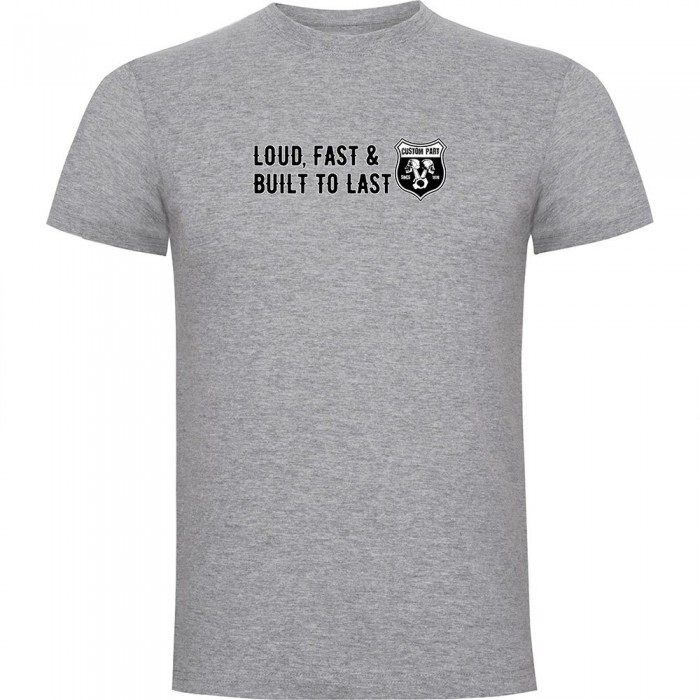 [해외]KRUSKIS Loud Fast 반팔 티셔츠 9141048301 Heather Grey