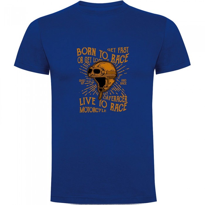 [해외]KRUSKIS Live to Race 반팔 티셔츠 9141215929 Royal Blue