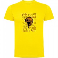 [해외]KRUSKIS Live to Race 반팔 티셔츠 9141215933 Yellow