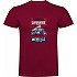 [해외]KRUSKIS Speed 팀 반팔 티셔츠 9141215975 Dark Red