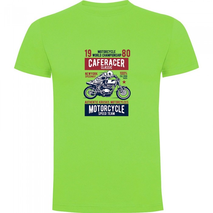 [해외]KRUSKIS Speed 팀 반팔 티셔츠 9141215979 Light Green