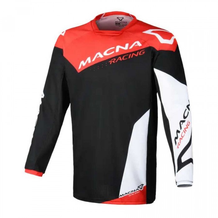 [해외]MACNA Backyard-1 긴팔 저지 9141179481 Black / Red