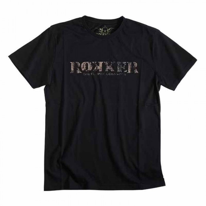 [해외]ROKKER Vintage Logo 반팔 티셔츠 9140913326 Black