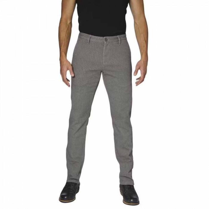 [해외]ROKKER Tweed Chino Tapered Slim 바지 9141087234 Grey