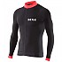 [해외]SIXS BIKE4 STRIPES long sleeve compression 긴팔 베이스 레이어 9141176933 Black / Red