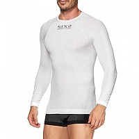 [해외]SIXS TS2 compression 긴팔 베이스 레이어 9141177014 White Carbon