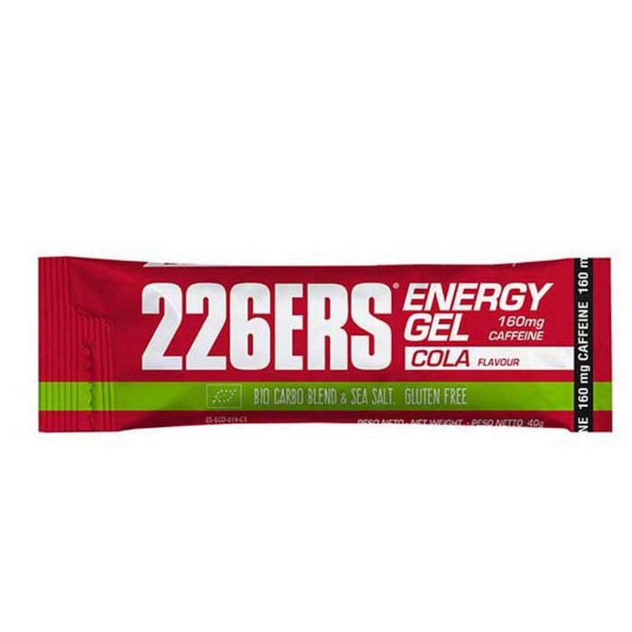 [해외]226ERS Energy Bio 160mg 40g 30 단위 카페인 콜라 에너지 젤 상자 6138250007 Red