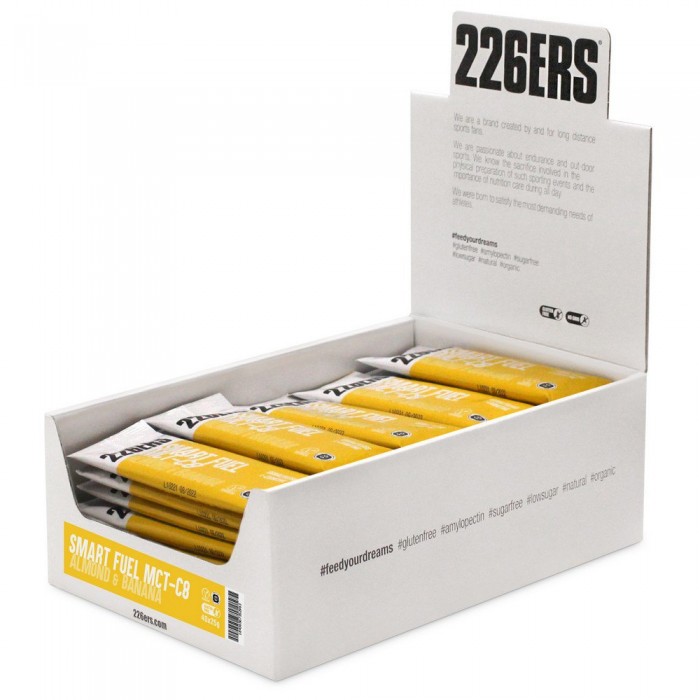 [해외]226ERS Smart Fuel MCT-C8 300g 40 единицы Миндаль & 6138250059 Yellow