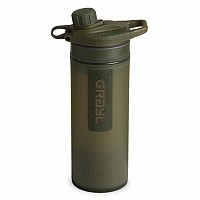 [해외]GRAYL GeoPress 710ml 물 필터 병 6140932054 Olive Drab