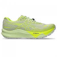 [해외]아식스 Fujispeed 3 트레일 러닝화 6140994465 Cool Matcha / Safety Yellow