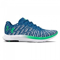 [해외]언더아머 Charged Breeze 2 러닝화 6140453011 Photon Blue / Vapor Green / White