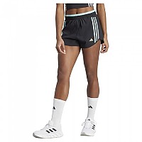 [해외]아디다스 Own The Run 3 Stripes 3´´ 반바지 6141125847 Black / Flash Aqua