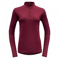 [해외]DEVOLD OF NORWAY Breeze Merino 150 하프 지퍼 긴팔 티셔츠 6141216034 Beetroot