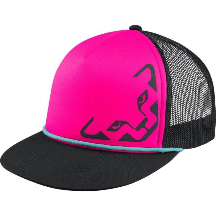 [해외]다이나핏 Trucker 3.0 모자 6139544270 Pink Glo / Black / DNA Green