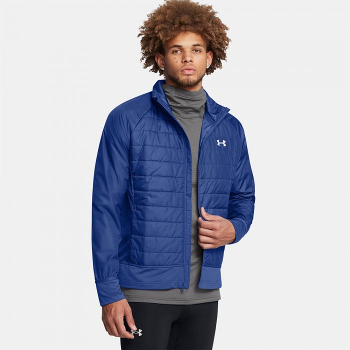 [해외]언더아머 Storm Run Hybrid Insulated 자켓 6141021683 Tech Blue / Reflective