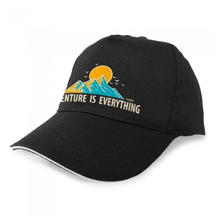 [해외]KRUSKIS Adventure Is Everything 모자 6140578040 Black