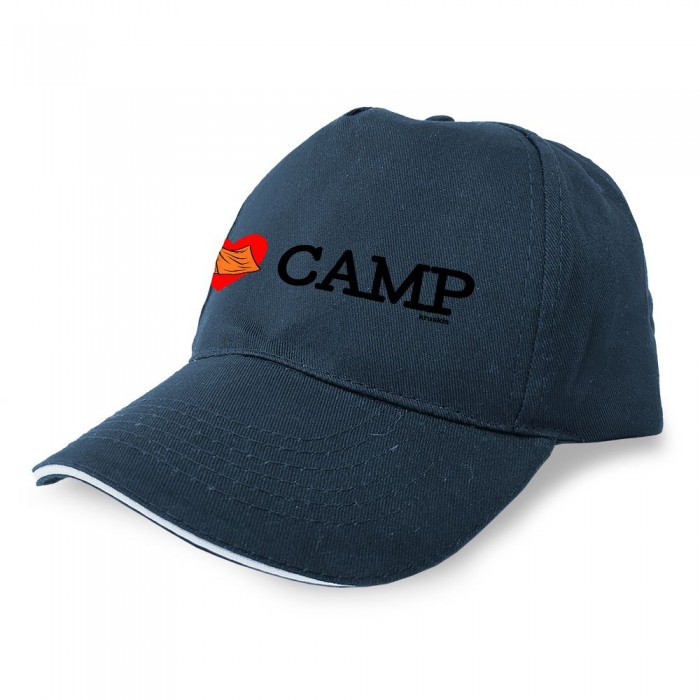 [해외]KRUSKIS I Love Camp 모자 6140578650 Marine Blue