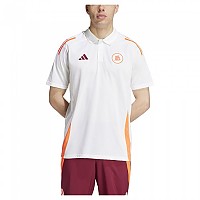[해외]아디다스 AS Roma 24/25 반팔 폴로 셔츠 3141050111 White / App Solar Red / Team Coll Burgundy 2