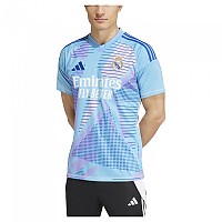 [해외]아디다스 Real Madrid 24/25 홈용 반팔 골키퍼 티셔츠 3141050555 Semi Blue Burst
