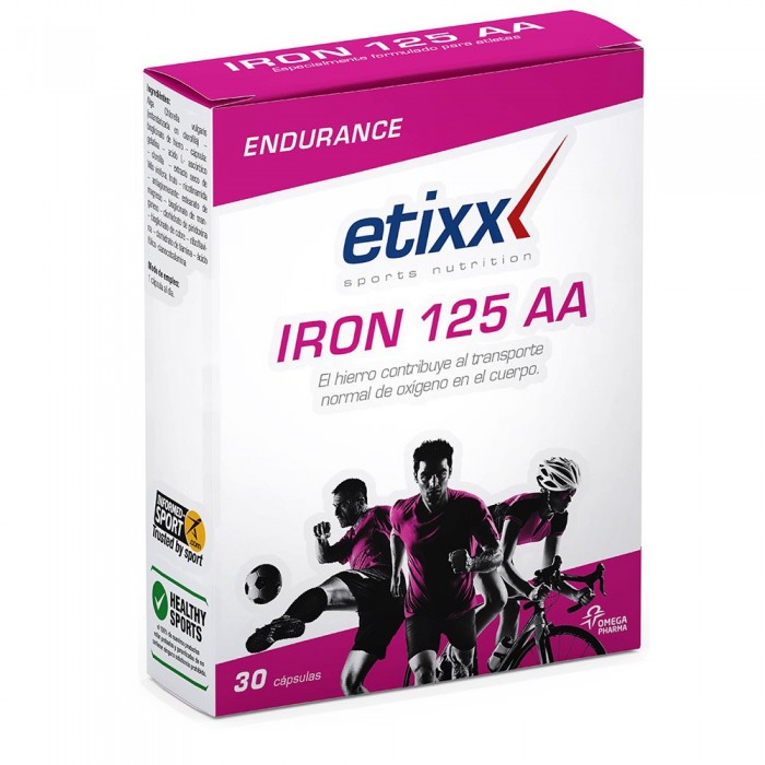 [해외]ETIXX Iron 125 AA 30 Units Neutral Flavour Tablets Box 3137026945