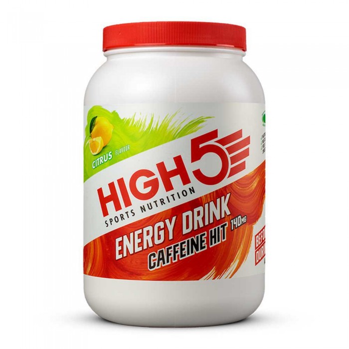 [해외]HIGH5 에너지 드링크 파우더 Caffeine 1.4kg 감귤류 3140594973 White / Red