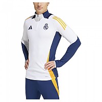 [해외]아디다스 Real Madrid 24/25 Tiro Competition 트레이닝 하프 지퍼 스웨트셔츠 3141125909 White / Team Navy Blue 2 / Crew Orange