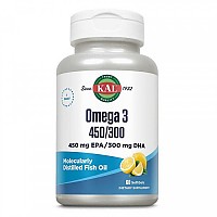 [해외]KAL Big Omega 3 EPA 450mg/DHA300mg 연질 모자슐 120 단위 3141073634 White / Silver