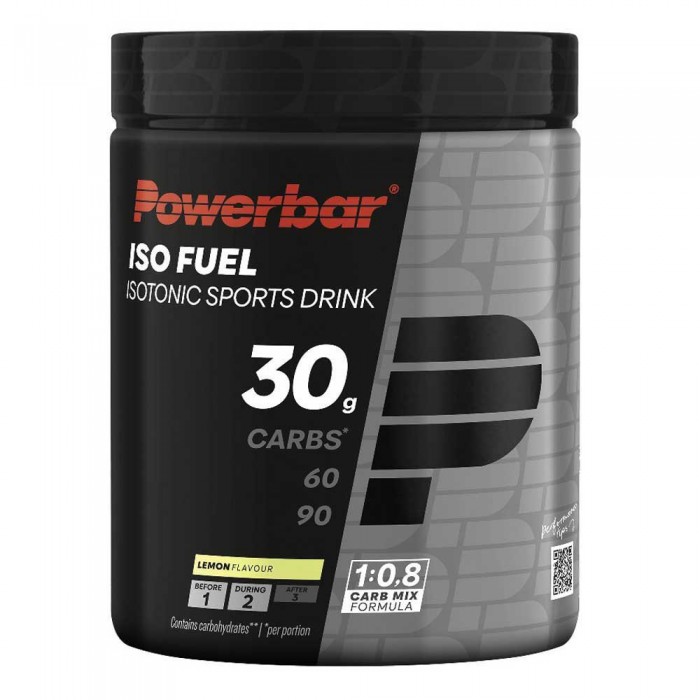 [해외]파워바 Iso Fuel 30 Black Line 608g 레몬 파우더 음료 3141046820 Multicolor