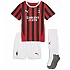 [해외]푸마 AC Milan Home 미니 아기 세트 3140939380 For All Time Red / Black